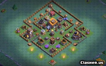 coc builder base th6 layout